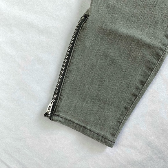 J. CREW Point Sur Hightower Skinny Jean w/Ankle Zippers Smoke Wash Size 25 (EUC) - Picture 7 of 12